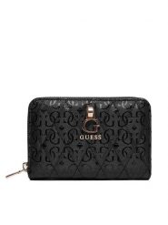 Guess Portfel Tamara Slg SWGG23 23140 Czarny. Czarne portfele damskie Guess, z aplikacjami, ze skóry. Za 264.99 zł.