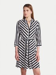YAS Sukienka koszulowa Savanna 26030247 Czarny Loose Fit. Czarne sukienki damskie YAS, bez wzorów, z wiskozy, bez ramiączek. Za 139.99 zł.