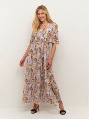 Kaffe Sukienka letnia Sorita 10507403 Kolorowy Regular Fit. Sukienki damskie Kaffe, bez wzorów, z syntetyku, bez ramiączek. Za 299.99 zł.