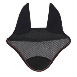 Czapka dla konia QHP Avenna. Czarne czapki z daszkiem damskie QHP, na zimę, bez wzorów, z elastanu. Za 161.50 zł.