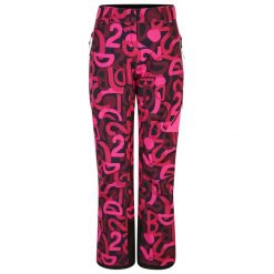 Damskie Spodnie Narciarskie Ice Graffiti. Czerwone spodnie sportowe damskie Dare 2b, na zimę, xs, bez wzorów, narciarskie. Za 203.99 zł.