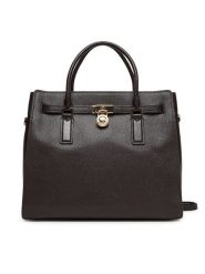 MICHAEL Michael Kors Torebka 30F5GNXS3L Brązowy. Brązowe kuferki damskie MICHAEL Michael Kors, bez wzorów, ze skóry, bez dodatków. Za 1,259.00 zł.