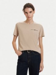 Beverly Hills Polo Club T-Shirt P-SS26W-TS085 Beżowy Regular Fit. Brązowe t-shirty damskie Beverly Hills Polo Club, l, bez wzorów, z bawełny, bez kołnierzyka. Za 139.99 zł.