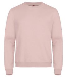 Clique Bluza z okrągłym dekoltem unisex z bawełny i poliestru z recyklingu –. Czerwone bluzy damskie CLIQUE, l, bez wzorów, z bawełny, bez kaptura. Za 164.44 zł.