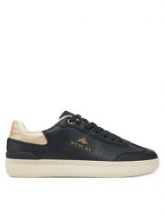 REPLAY Sneakersy GWSD8 .000.C0004L Czarny. Czarne obuwie sportowe damskie Replay, ze skóry, bez zapięcia. Za 269.99 zł.