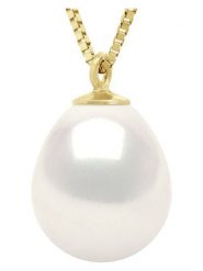 ATELIERS SAINT GERMAIN Złoty naszyjnik z perłą - dł. 42 cm rozmiar: onesize. Białe naszyjniki damskie ATELIERS SAINT GERMAIN, z perłą, złote. Za 869.99 zł.