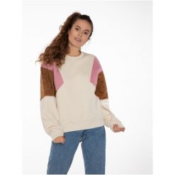 Bluza damska PROTEST NXG CAYLON sweatshirt. Białe bluzy damskie Protest, bez wzorów, bez kaptura. Za 393.59 zł.
