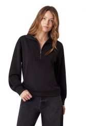 Scotch & Soda Bluza w kolorze czarnym rozmiar: S. Czarne bluzy damskie Scotch & Soda, s, bez wzorów, bez kaptura. Za 143.22 zł.