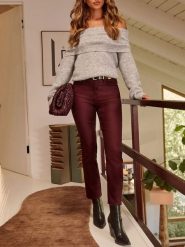 LA Angels Sweter w kolorze szarym rozmiar: XL. Szare swetry klasyczne damskie LA Angels, xl, bez kołnierzyka. Za 130.99 zł.