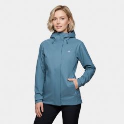 Kurtka damska 2-warstwowa z membraną Alpinus Selenga. Niebieskie kurtki damskie Alpinus, bez wzorów, bez kaptura. Za 349.00 zł.