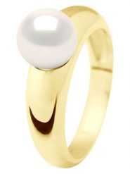 ATELIERS SAINT GERMAIN Złoty pierścionek z perłą rozmiar: 54. Żółte pierścionki damskie ATELIERS SAINT GERMAIN, z perłą, złote. Za 1,739.99 zł.