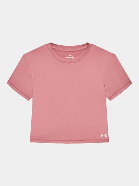 Under Armour T-Shirt Motion Ss 1379987 Różowy Loose Fit. Czerwone koszulki i t-shirty dziewczęce Under Armour, bez wzorów, z syntetyku, bez kołnierzyka, bez ramiączek. Za 99.99 zł.