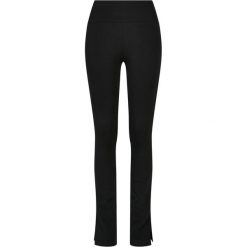 Legginsy Damskie Z Wysokimi Stanami I Rozcięciem Z Boku. Czarne legginsy damskie Urban Classics, xl, bez wzorów. Za 120.99 zł.