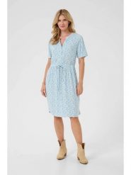 Kaffe Sukienka w kolorze błękitnym rozmiar: 36. Niebieskie sukienki damskie Kaffe, bez wzorów, z wiskozy, klasyczne, bez ramiączek. Za 109.26 zł.