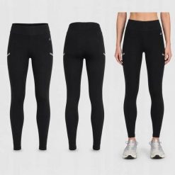 LEGGINSY DAMSKIE 4F DŁUGIE SPORTOWE NA SIŁOWNIĘ KOLOR CZARNY. Czarne legginsy damskie 4F, xl, bez wzorów, z bawełny. Za 99.99 zł.