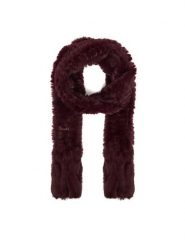 Guess Szalik W4BZ99 WGU30 Bordowy. Czerwone szaliki damskie Guess, z aplikacjami. Za 344.99 zł.