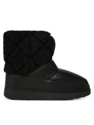 LOVE MOSCHINO Śniegowce JA24412G0NISJ00A Czarny. Czarne śniegowce damskie Love Moschino, ze skóry. Za 639.99 zł.