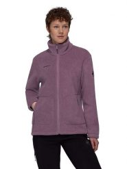 Mammut Kurtka polarowa "Falera ML" w kolorze fioletowym rozmiar: M. Różowe kurtki damskie Mammut, m, bez wzorów, z materiału, bez kaptura. Za 309.95 zł.