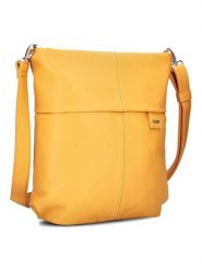 Zwei Torebka "M12" w kolorze żółtym - 31 x 32 x 13 cm rozmiar: onesize. Żółte torebki klasyczne damskie Zwei, z materiału, na ramię, bez dodatków. Za 196.70 zł.