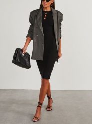 LA Angels Sukienka w kolorze czarnym rozmiar: XL. Czarne sukienki damskie LA Angels, bez wzorów, bez ramiączek. Za 173.99 zł.