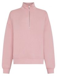 MOSS COPENHAGEN Bluza w kolorze jasnoróżowym rozmiar: XS/S. Różowe bluzy damskie Moss Copenhagen, s, bez wzorów, bez kaptura. Za 159.95 zł.