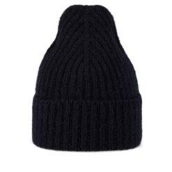Czapka zimowa dla dorosłych z wełną merino BUFF Knitted Beanie Nilan. Niebieskie czapki damskie Buff, na zimę, bez wzorów, z wełny. Za 159.99 zł.