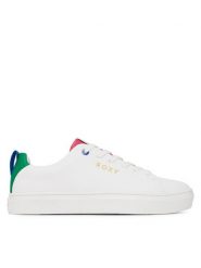 Roxy Sneakersy V12-902 Biały. Białe obuwie sportowe damskie Roxy, z syntetyku, bez zapięcia. Za 159.99 zł.
