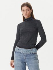 Vero Moda Golf Lava 10334586 Czarny Loose Fit. Czarne golfy damskie Vero Moda, xs, bez wzorów, z wiskozy, bez ramiączek. Za 69.99 zł.