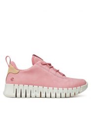 ECCO Sneakersy Gruuv W 21820361129 Różowy. Czerwone obuwie sportowe damskie ECCO, z nubiku, bez zapięcia. Za 519.99 zł.