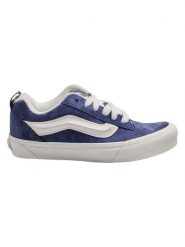 Vans Skórzane sneakersy "Knu Skool" w kolorze niebieskim rozmiar: 37. Niebieskie obuwie sportowe damskie Vans, bez zapięcia. Za 239.99 zł.