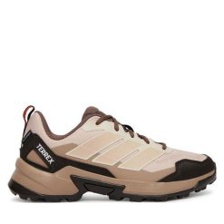 Trekkingi adidas. Brązowe obuwie trekkingowe damskie Adidas, bez zapięcia. Za 399.99 zł.