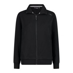 Damska bluza zapinana na zamek CMP. Zielone bluzy damskie CMP, bez wzorów, z bawełny, bez kaptura. Za 259.45 zł.