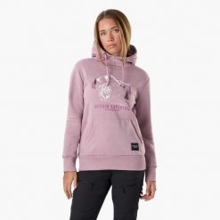 Bluza z kapturem Kobieta Swedemount Forest Hood wodoodporna. Zielone bluzy damskie SWEDEMOUNT, xl, bez wzorów, z bawełny, z kapturem. Za 199.99 zł.