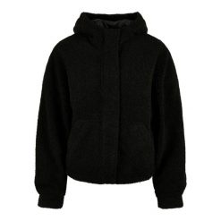 Krótka Kurtka Damska Sherpa. Czarne kurtki damskie Urban Classics, xs, bez wzorów, bez kaptura. Za 186.99 zł.