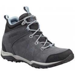 Columbia Buty Trekkingowe Damskie Fire Venture Mid Suede Waterproof Graphite Storm 37,5. Szare obuwie trekkingowe damskie Columbia, ze skóry. Za 479.00 zł.