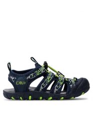 CMP Sandały Sahiph Hiking Sandal 30Q9524 Granatowy. Niebieskie sandały chłopięce CMP, z materiału, bez zapięcia. Za 119.99 zł.