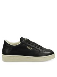 Gant Sneakersy 30531899 Czarny. Czarne obuwie sportowe damskie Gant, ze skóry, bez zapięcia. Za 279.99 zł.