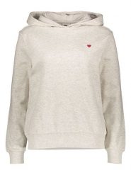 ONLY Bluza w kolorze kremowym rozmiar: S. Brązowe bluzy damskie Only, s, bez wzorów, z kapturem. Za 114.44 zł.