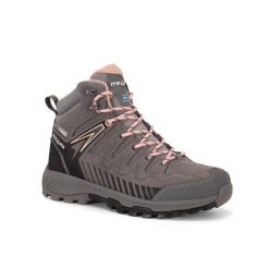 Damskie buty trekkingowe Trezeta Thunder waterproof. Szare obuwie trekkingowe damskie Trezeta, bez zapięcia. Za 601.50 zł.