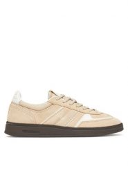 Tommy Jeans Sneakersy The Greenwich Edge EN0EN02838 Beżowy. Brązowe obuwie sportowe damskie Tommy Jeans, z jeansu, bez zapięcia. Za 309.99 zł.