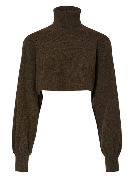 Pieces Golf w kolorze khaki rozmiar: XL. Brązowe golfy damskie Pieces, xl, bez wzorów, bez ramiączek. Za 100.99 zł.