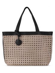 Ilse Jacobsen Shopper bag w kolorze beżowym - 51 x 36 cm rozmiar: onesize. Brązowe shopper bag Ilse Jacobsen, bez wzorów, z materiału, na ramię, bez dodatków. Za 208.36 zł.