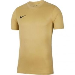 Koszulka Z Krótkim Rękawem Unisex Dla Dorosłych Dry Park VII. Żółte koszulki damskie Nike, s, bez wzorów, bez kołnierzyka, bez ramiączek. Za 117.99 zł.