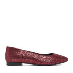 Baleriny Lasocki. Czerwone balerinki damskie Lasocki, bez wzorów. Za 159.99 zł.