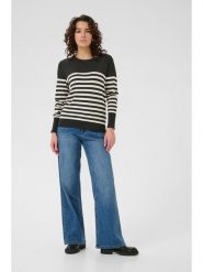 Kaffe Sweter w kolorze czarnym rozmiar: S. Czarne swetry klasyczne damskie Kaffe, s, bez kołnierzyka. Za 104.99 zł.