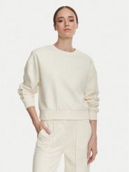 Guess Bluza V6YQ10 K4291 Kremowy Regular Fit. Białe bluzy damskie Guess, xs, z aplikacjami, z bawełny, bez kaptura. Za 394.99 zł.