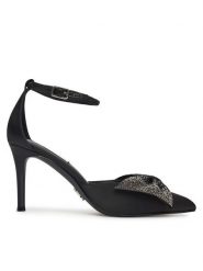 Steve Madden Szpilki Lilyann-E Heeled s SM19000126 Czarny. Czarne szpilki damskie Steve Madden, bez wzorów, z materiału, bez obcasa, na szpilce, bez zapięcia. Za 429.99 zł.