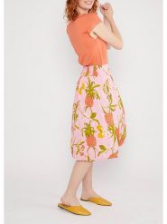 Blutsgeschwister Spódnica w kolorze jasnoróżowym rozmiar: S. Różowe spódnice damskie Blutsgeschwister, na imprezę, s, bez wzorów, z wiskozy, klasyczne, midi. Za 132.98 zł.