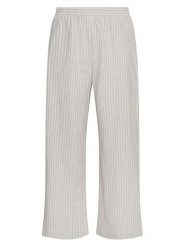MOSS COPENHAGEN Spodnie "Joceanne Pants" w kolorze błękitno-białym rozmiar: S. Białe spodnie materiałowe damskie Moss Copenhagen, bez wzorów, z materiału. Za 144.58 zł.