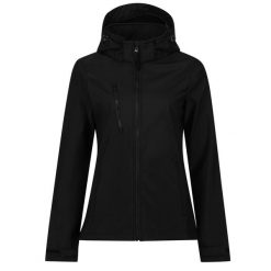 Kurtka Damska Venturer 3 Layer Hooded Soft Shell Jacket. Czarne kurtki damskie Regatta, xl, bez wzorów, bez kaptura. Za 198.99 zł.